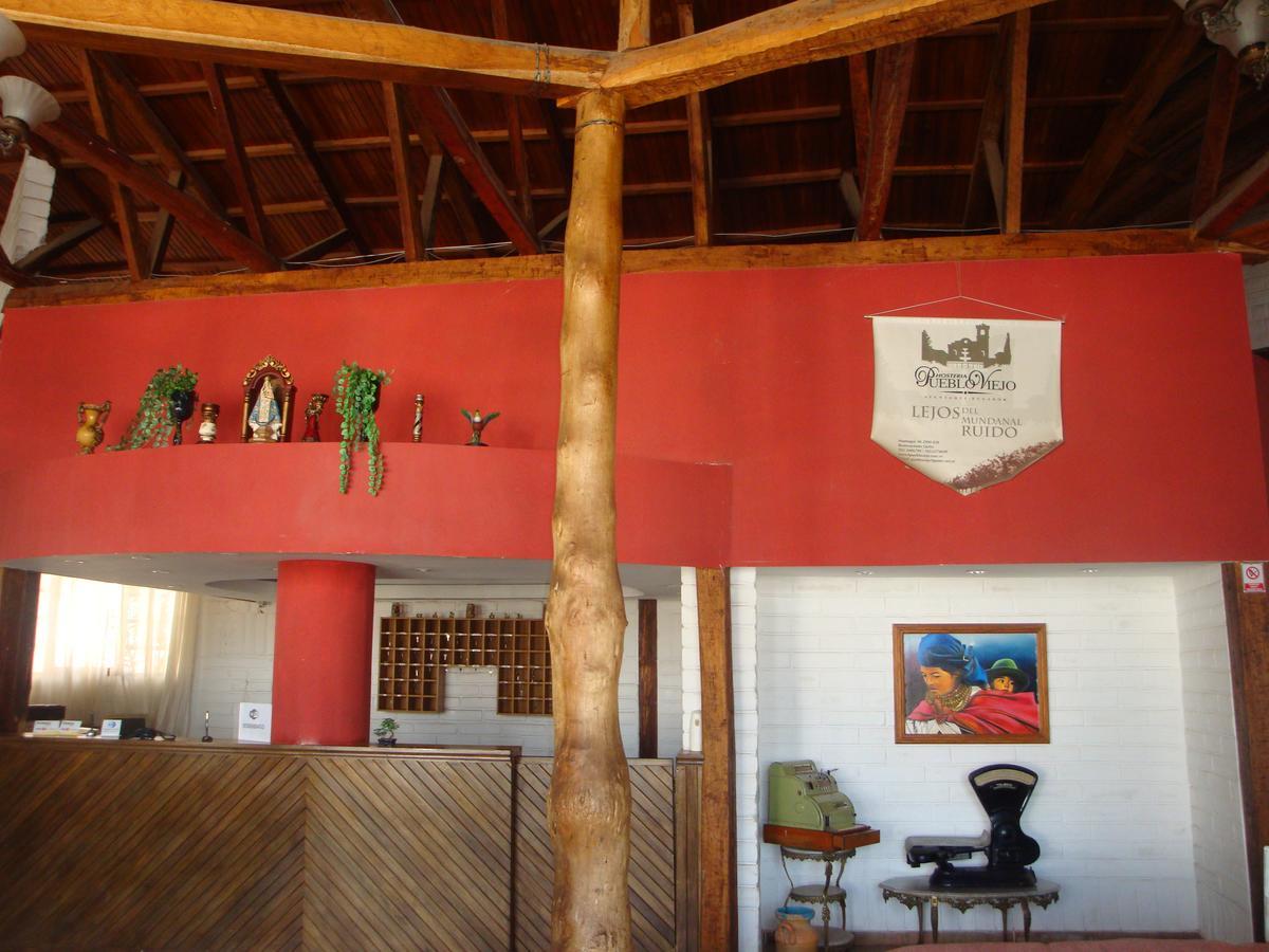 Hosteria Hacienda Pueblo Viejo Atuntaqui Bagian luar foto