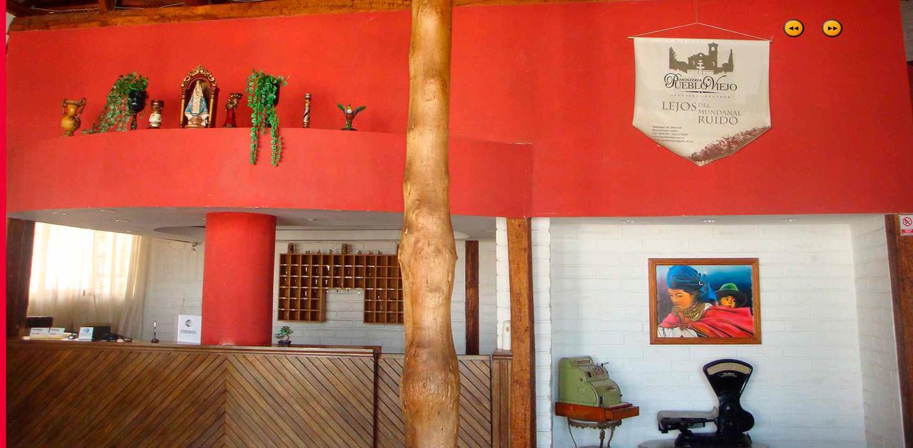 Hosteria Hacienda Pueblo Viejo Atuntaqui Bagian luar foto
